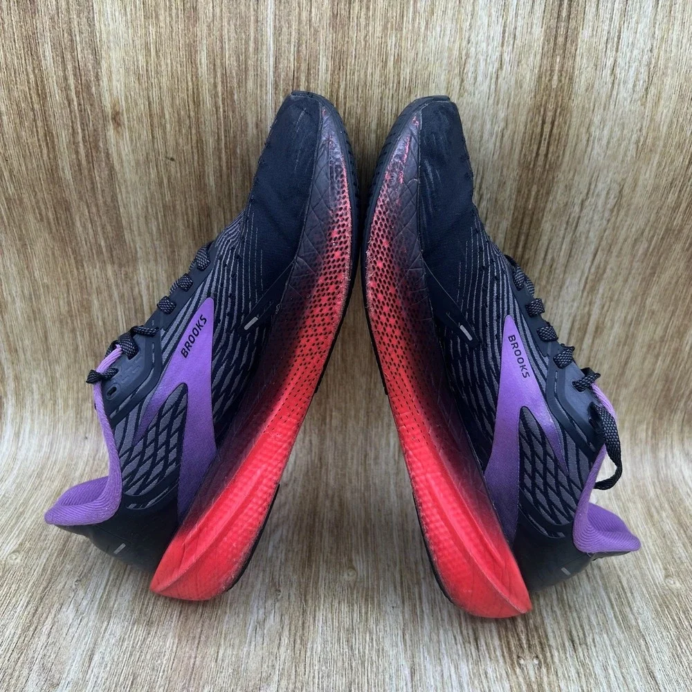 Brooks Hyperion Max Women's Size 7.5 Running Shoes Black Purple 1203771B089